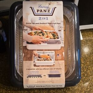 2-in-1 Black Foil Pan Cover